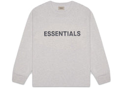 Fear Of God ESSENTIALS Long Sleeve T-Shirt Heather Oat