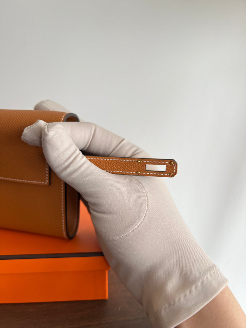 Hermès Kelly To Go Toffee Epsom GHW
