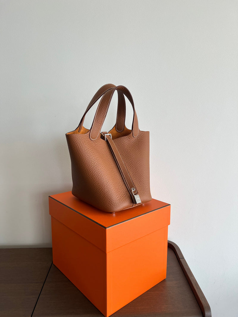 Hermès Picotin 18cm Gold PHW