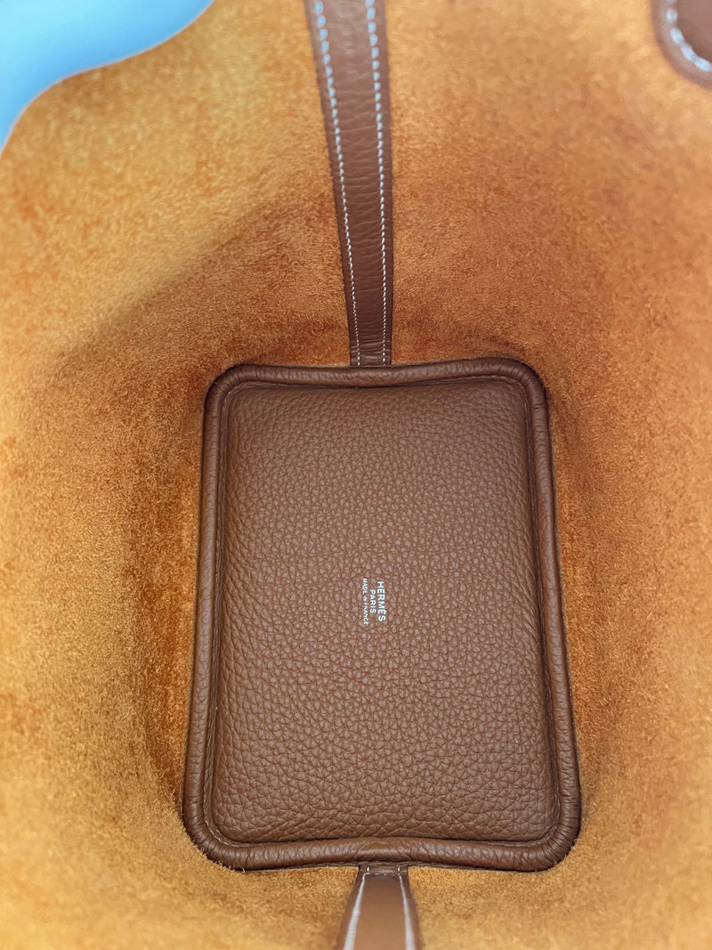 Hermès Picotin 18cm Gold PHW