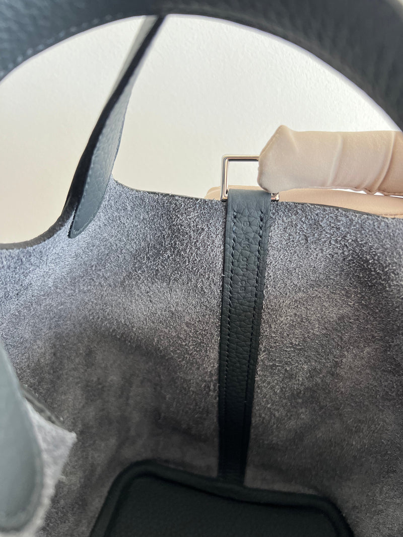 Hermès Picotin 18cm Gris Misty, PHW