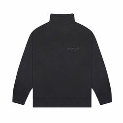 Fear Of God ESSENTIALS Pullover Mock Neck Sweatshirt Black (Womens)