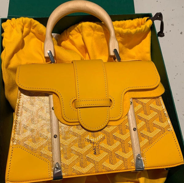 Goyard Saïgon Structure Mini Bag (Yellow)