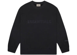 Fear Of God ESSENTIALS Crew Neck Black