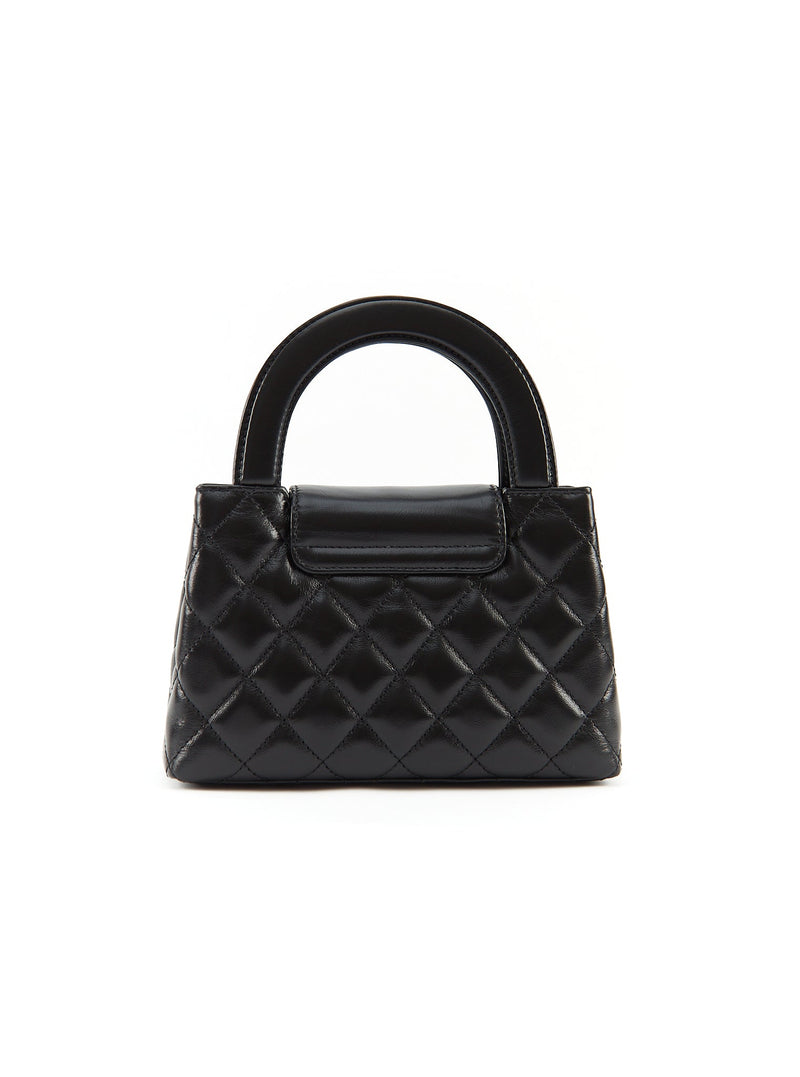 Chanel Kelly Shopping Bag Shiny Aged Calfskin & Gold Hardware (Mini)